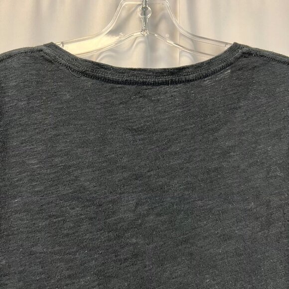 G-111 4Her Women’s V-Neck Blackhawks Short Sleeve Tee Black/Multi Size S - Picture 5 of 8